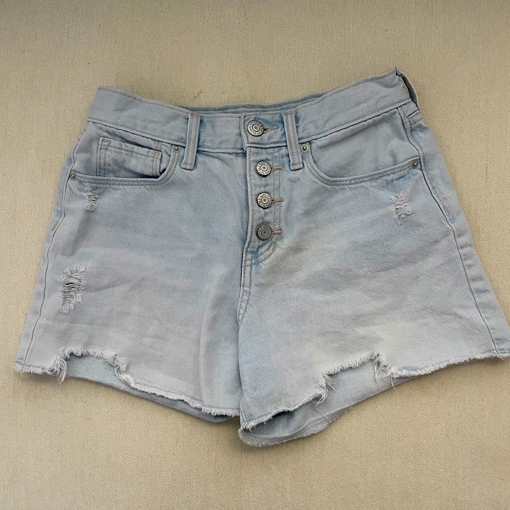 Old Navy Girl’s Denim Button Front Shorts